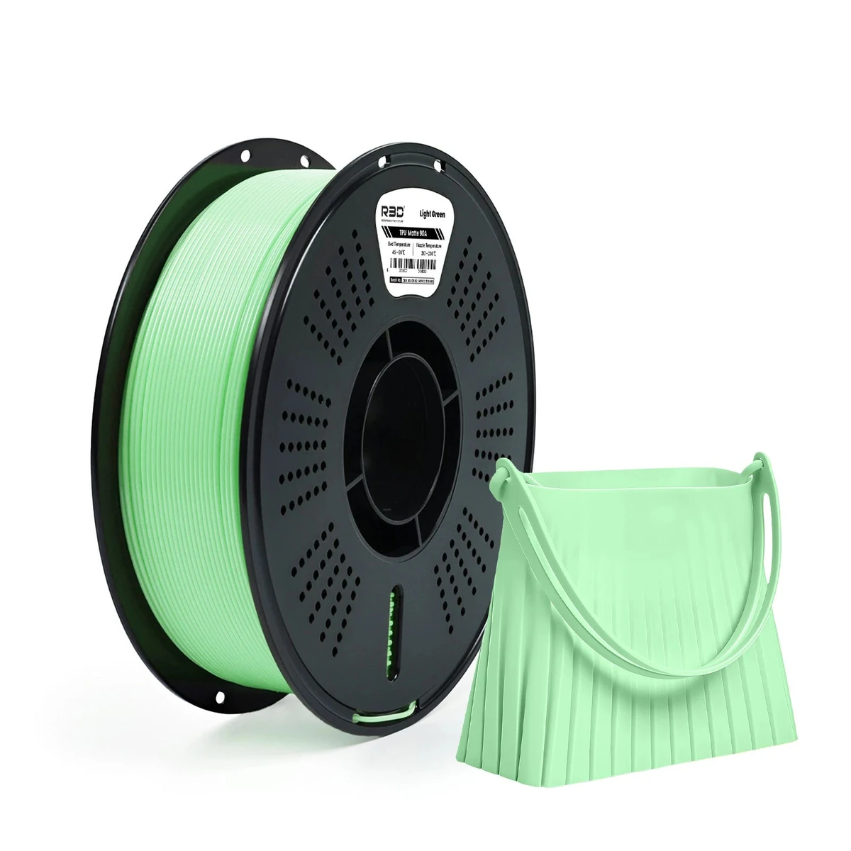 TPU Matte 90A Matte Light Green（R3DT3F108MMS）官方商品圖