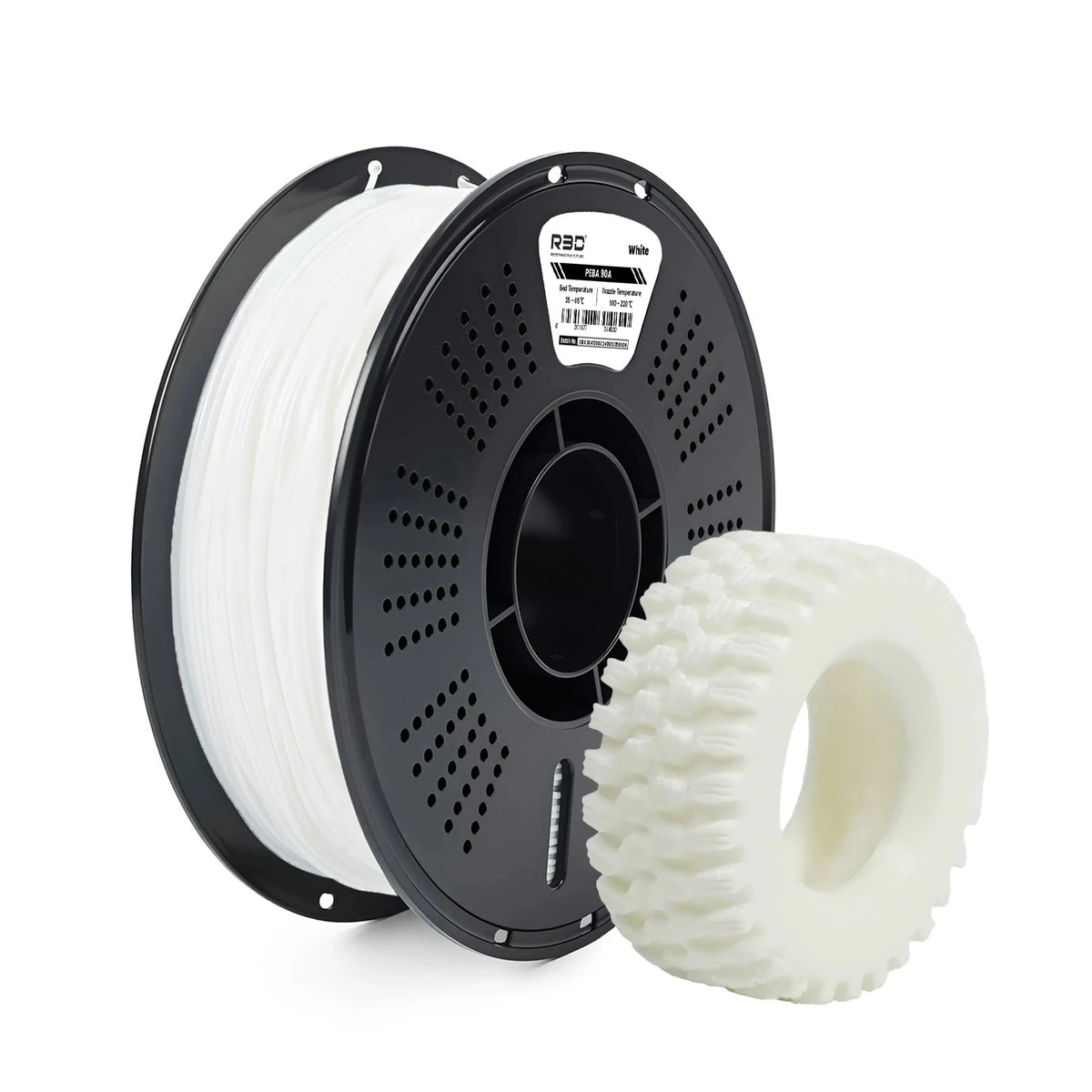 PEBA 90A White（R3DT1F141NMS）官方商品圖