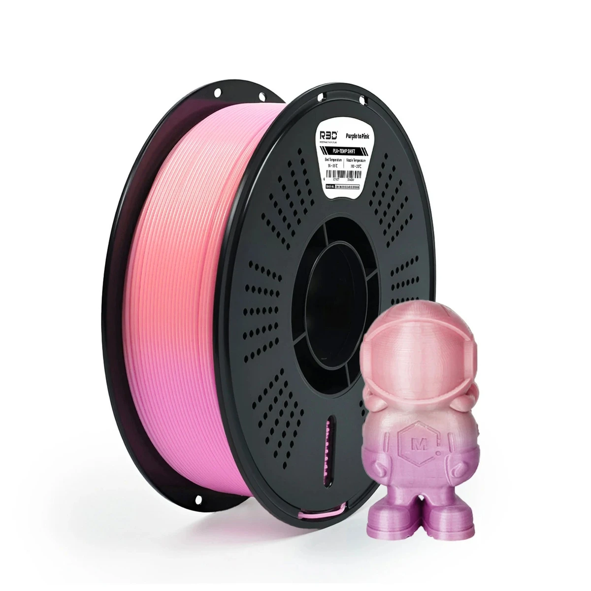 PLA Temperature-Change Purple to Pink（R3DA1A102TMS）官方商品圖